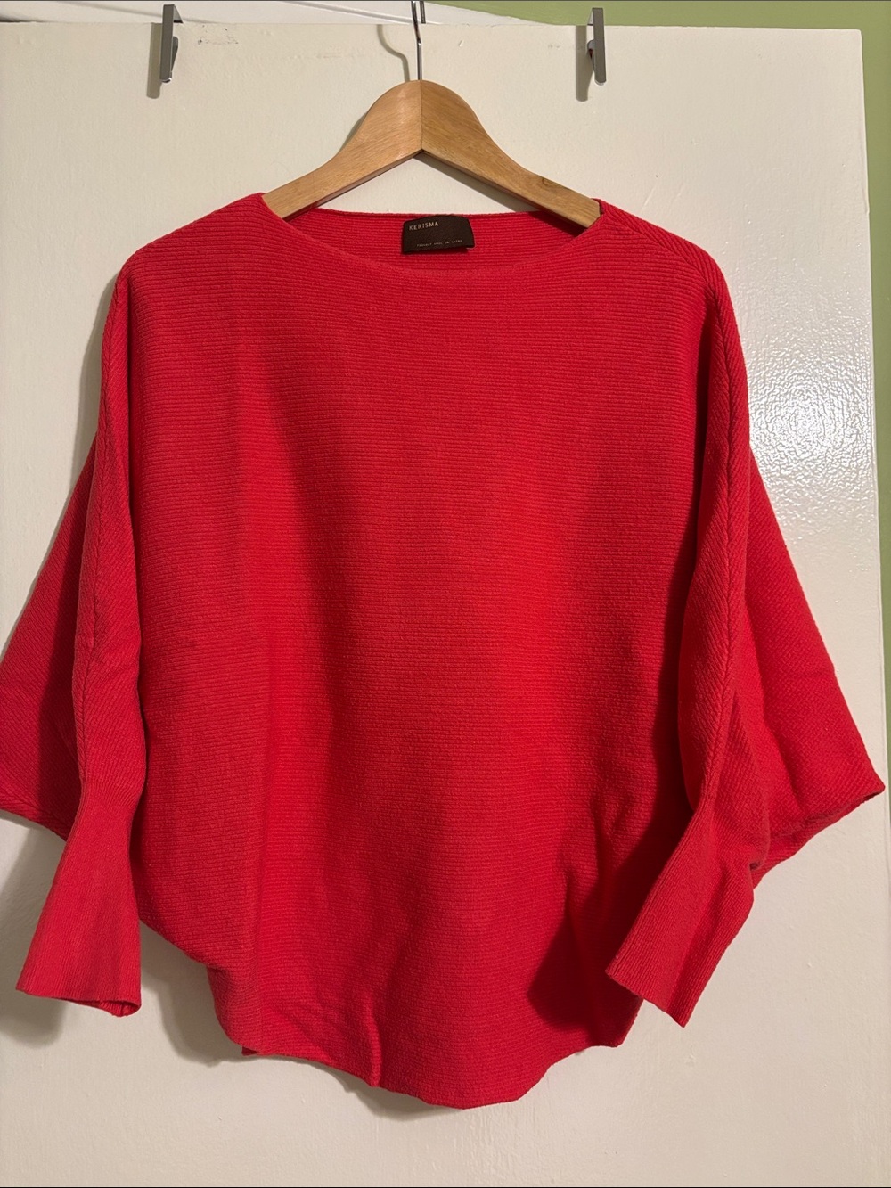 Kerisma Pink Knit Dolman Sweater